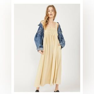 Free People Delphine Midi Dress